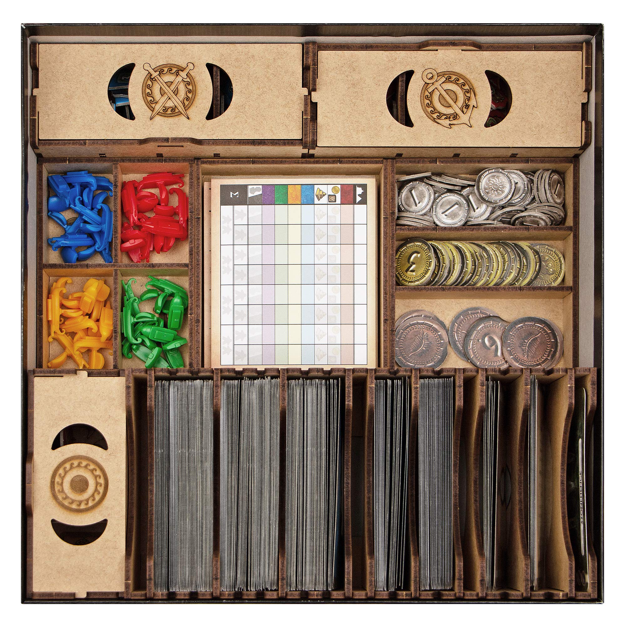 Amazon.com: TowerRex Organizer for 7 Wonders 1st Ed and Cities